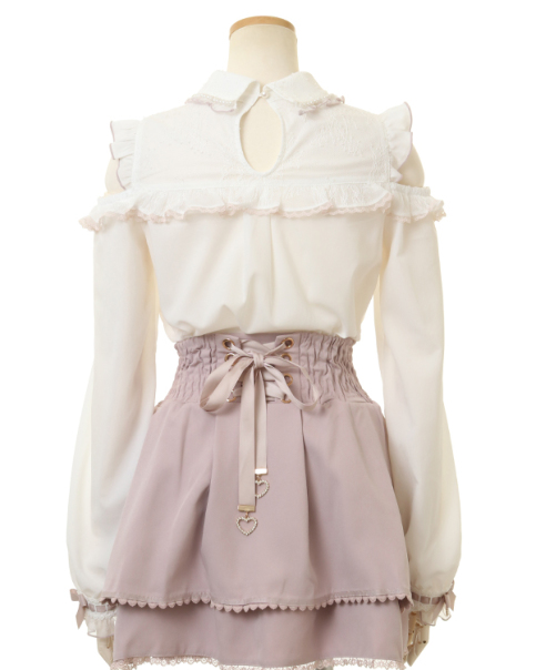 BIGリボンオープンショルダーブラウス ｜ LIZ LISA（リズリサ）公式