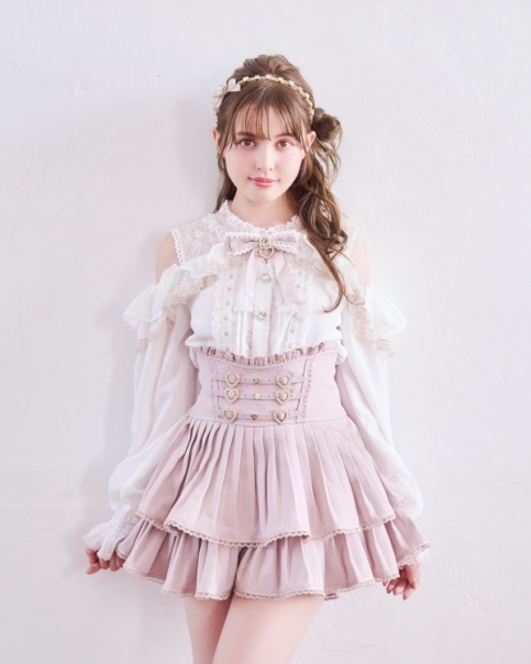 オープンショルダーフリルブラウス ｜ LIZ LISA（リズリサ）公式通販