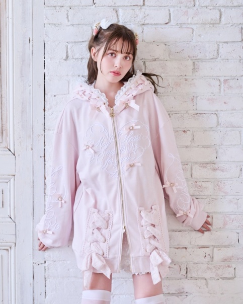 ハートメッセージパーカー ｜ LIZ LISA（リズリサ）公式通販 ｜ Tokyo