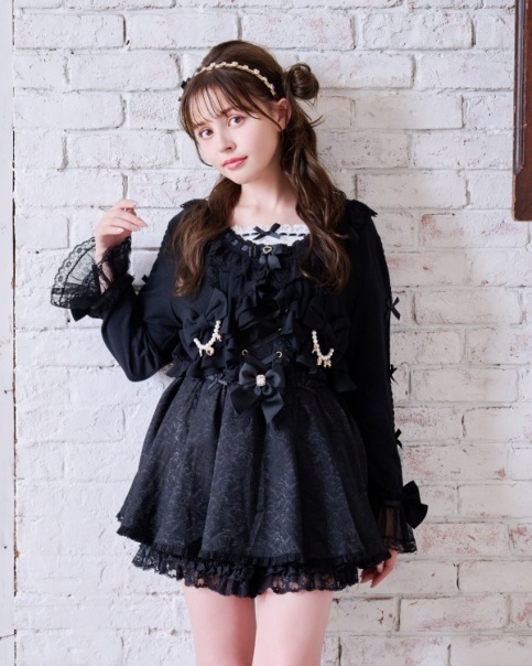 リボンレースボレロカットカーディガン ｜ LIZ LISA（リズリサ）公式