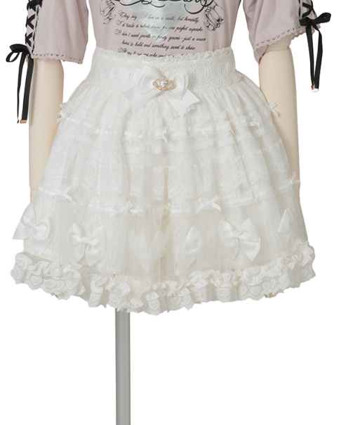 チュールリボンティアードスカパン ｜ LIZ LISA（リズリサ）公式通販