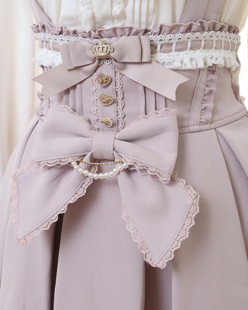 ラッフルサスペンダー付スカート ｜ LIZ LISA（リズリサ）公式通販