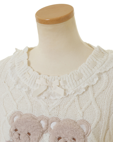 Twin Bearsニットトップス ｜ LIZ LISA（リズリサ）公式通販 ｜ Tokyo