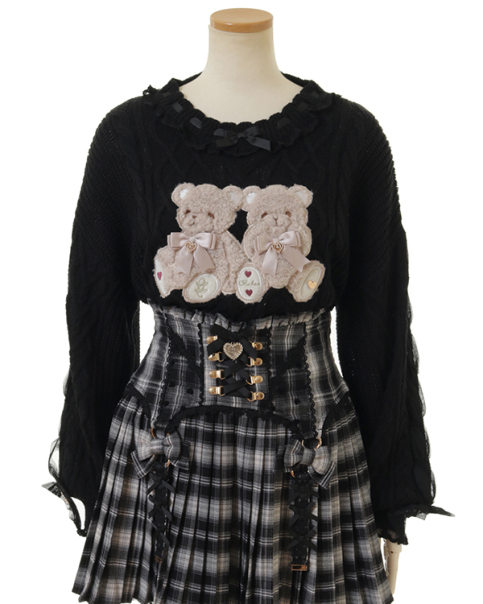 Twin Bearsニットトップス ｜ LIZ LISA（リズリサ）公式通販 ｜ Tokyo