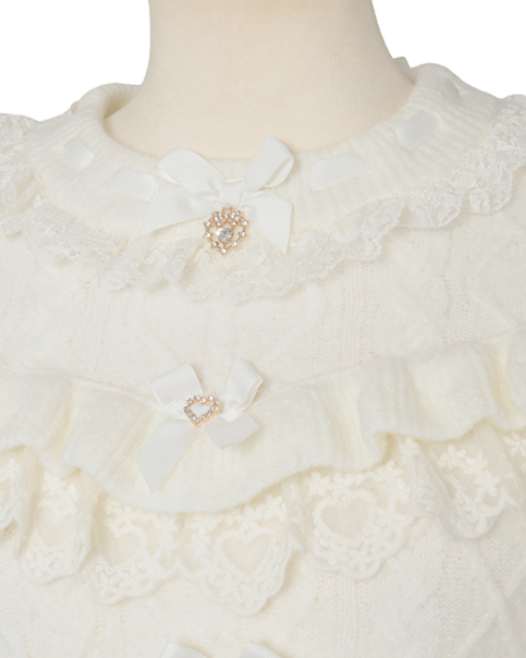 ファースリーブオープンショルダーニット ｜ LIZ LISA（リズリサ）公式