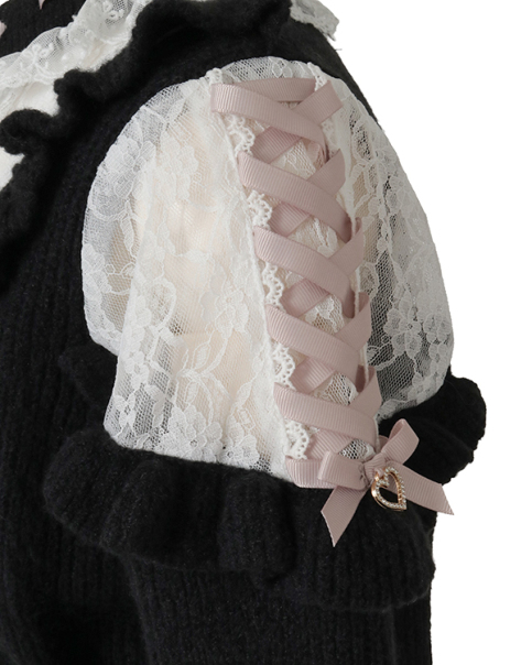 スピンドルポンポンニットトップス ｜ LIZ LISA（リズリサ）公式通販