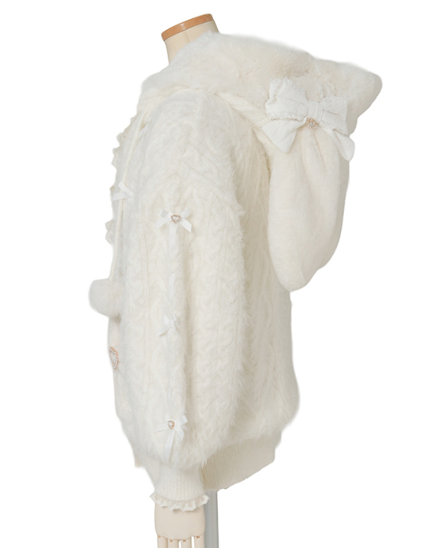 うさみみフェザーニットパーカー ｜ LIZ LISA（リズリサ）公式通販