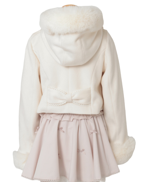 ビジューリボンショートフードコート ｜ LIZ LISA（リズリサ）公式通販