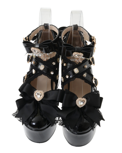 クロスストラップリボンパンプス ｜ LIZ LISA（リズリサ）公式通販