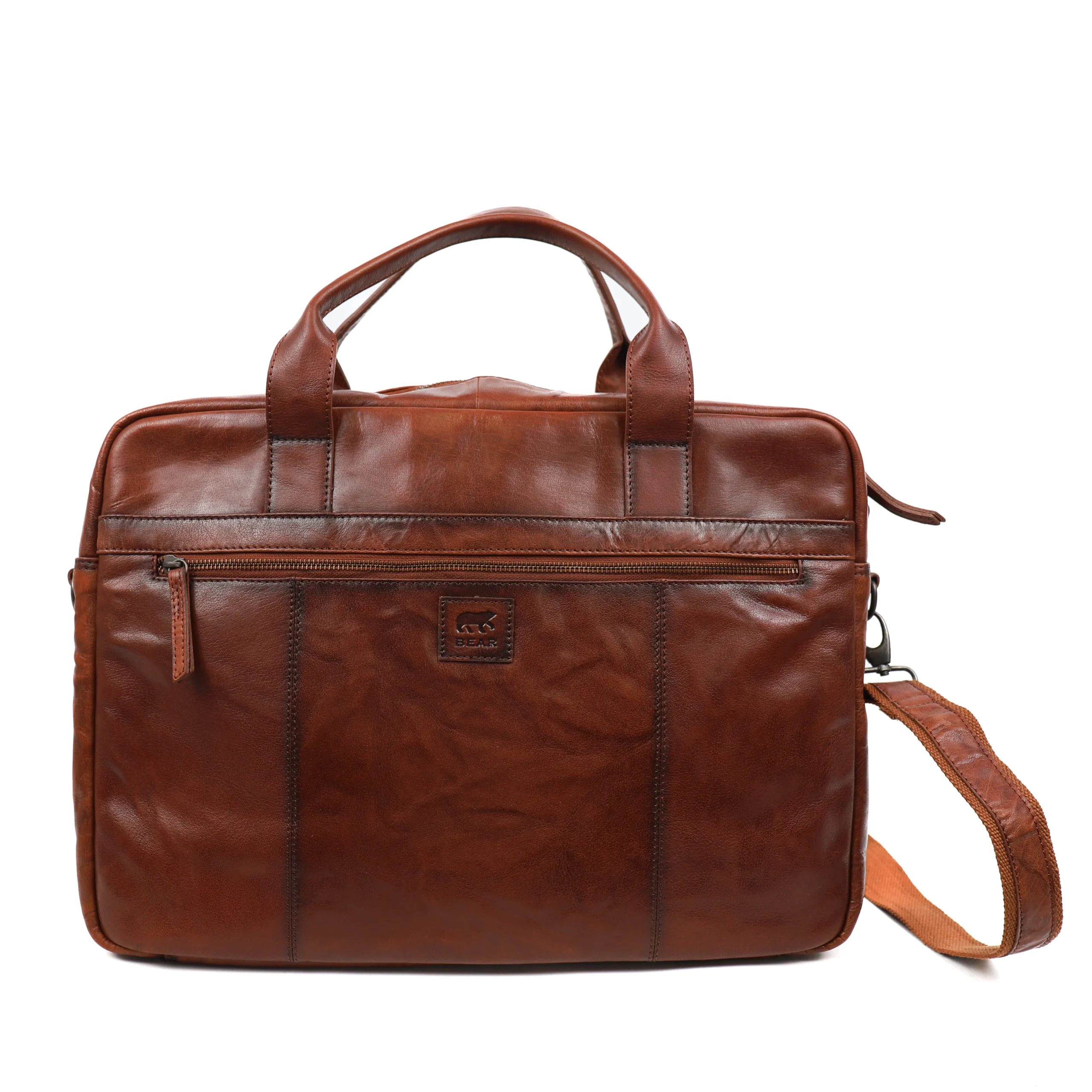 Bear Design Andora Laptoptas Viktor 17,3 inch Cognac AD43712