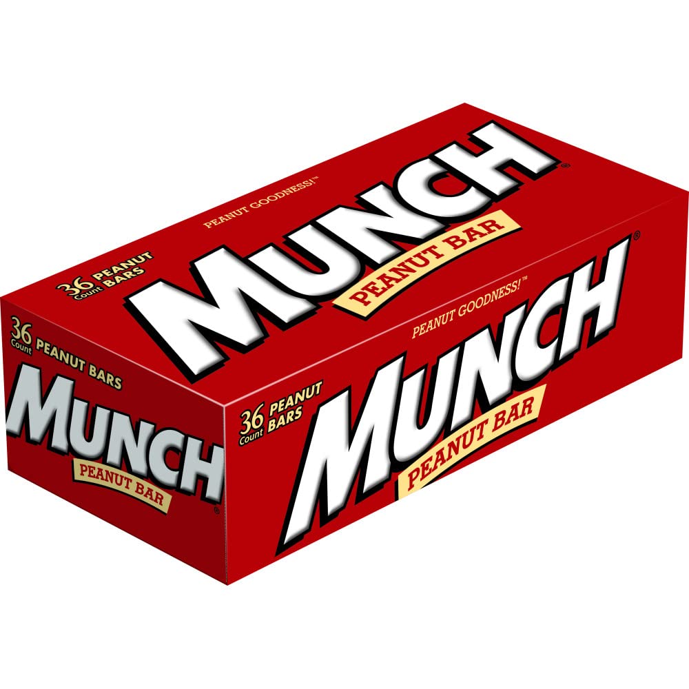 Delicious Peanut Candy in Bulk - Get 36 Munch Bars Now!