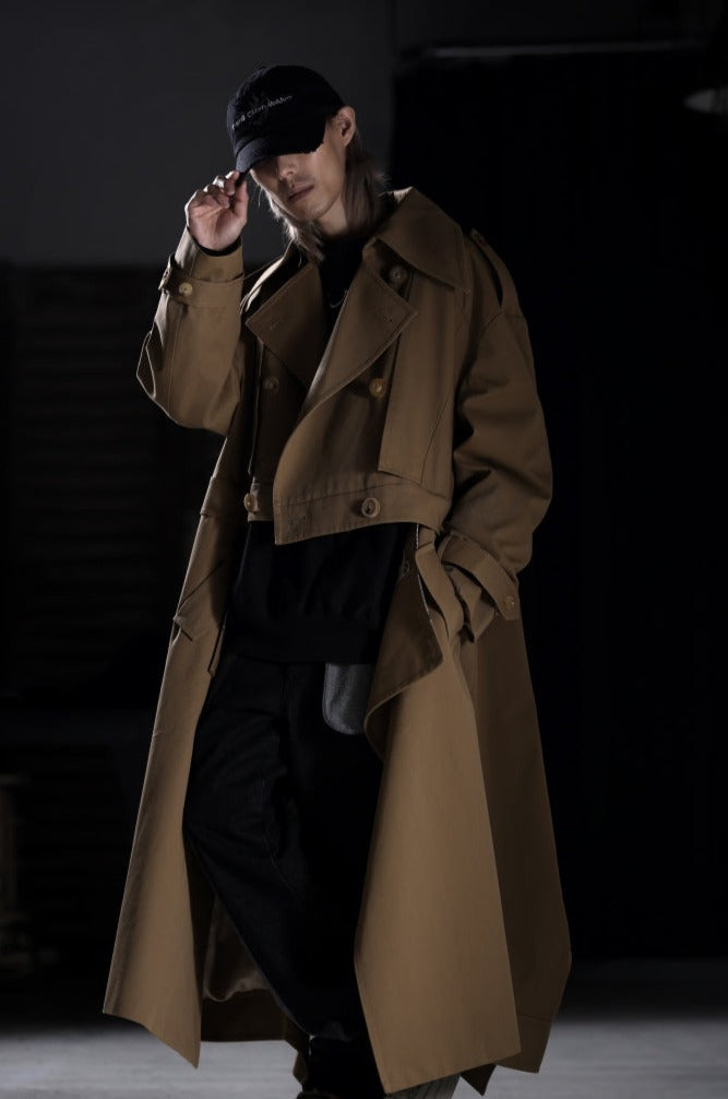 Feng Chen Wang DETACHABLE TRENCH COAT (KHAKI)の商品ページ | フェン