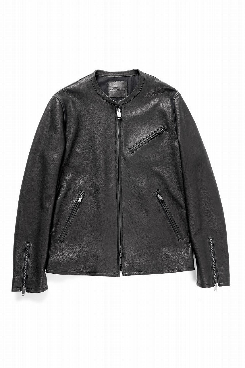 ISAMU KATAYAMA BACKLASH DEERSKIN SINGLE BLOUSON (BLACK)の商品