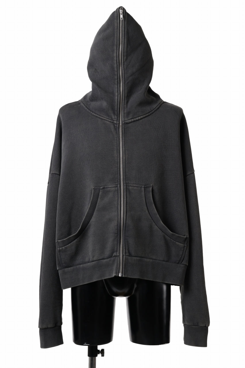 entire studios ETERNAL ZIP SWEAT PARKA (WASHED BLACK)の商品ページ