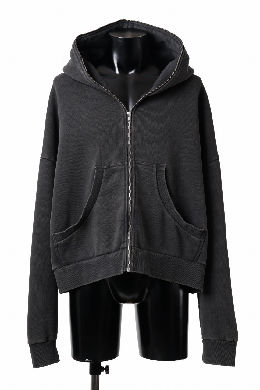 entire studios ETERNAL ZIP SWEAT PARKA (WASHED BLACK)の商品ページ