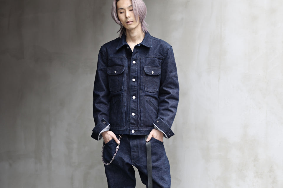 ISAMU KATAYAMA BACKLASH xx Wrangler 19oz ORIGINAL SELVEDGE DENIM