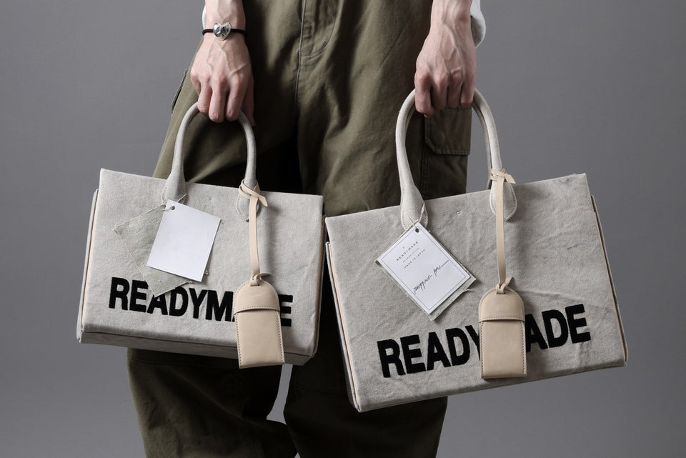 READYMADE SHOPPING BAG 35 LOGO (WHITE) - レディメイドの公式通販