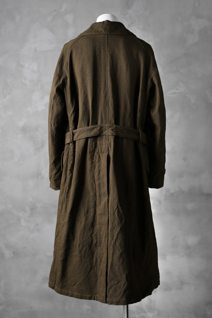 sus-sous motorcycle coat MK-2 / C60L40 4/1 Cloth (BROWN KHAKI