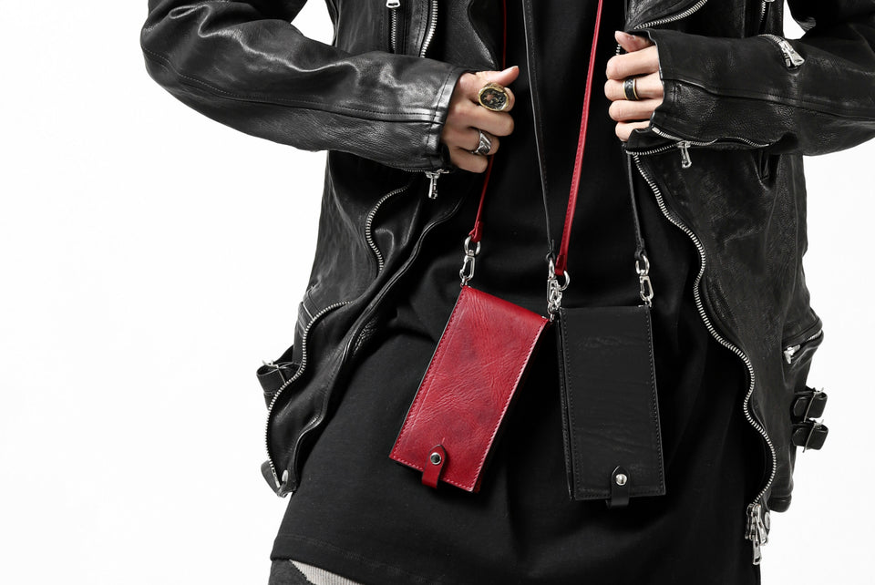 ISAMU KATAYAMA BACKLASH WALLET PHONE-HOLDER / ITALY DOUBLE