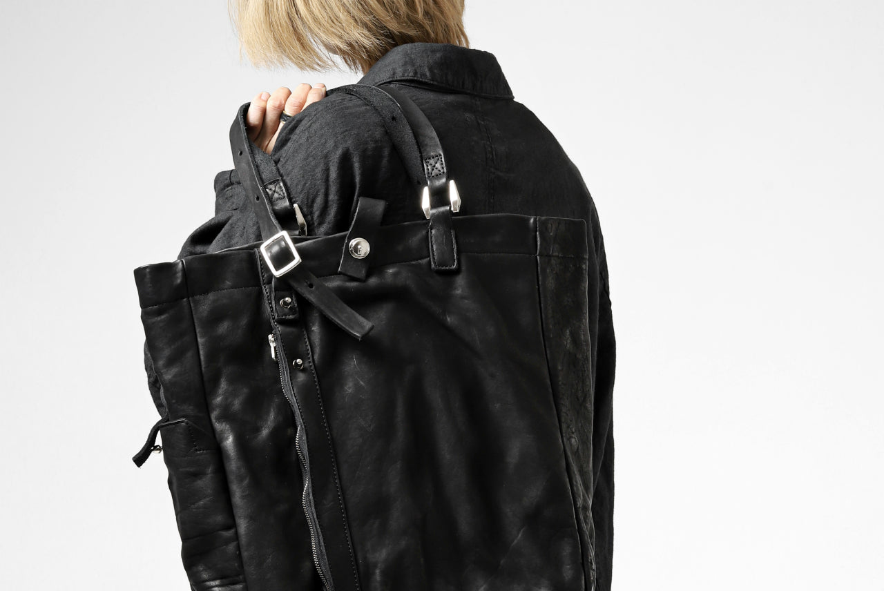 ISAMU KATAYAMA BACKLASH TOTE BAG / DOUBLE SHOULDER OBJECT DYED