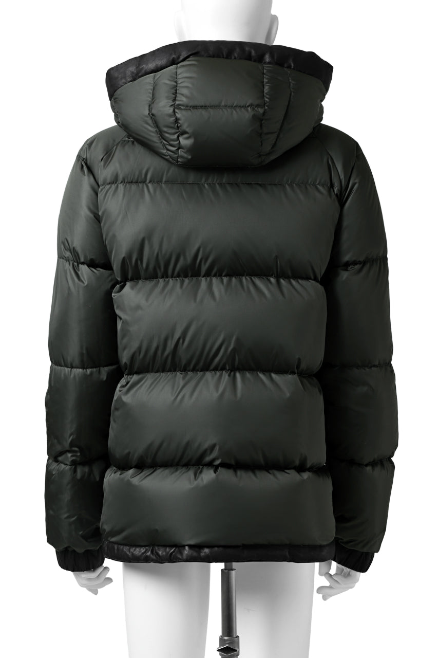 ISAMU KATAYAMA BACKLASH xx NANGA REVERSIBLE AURORA DOWN JACKET