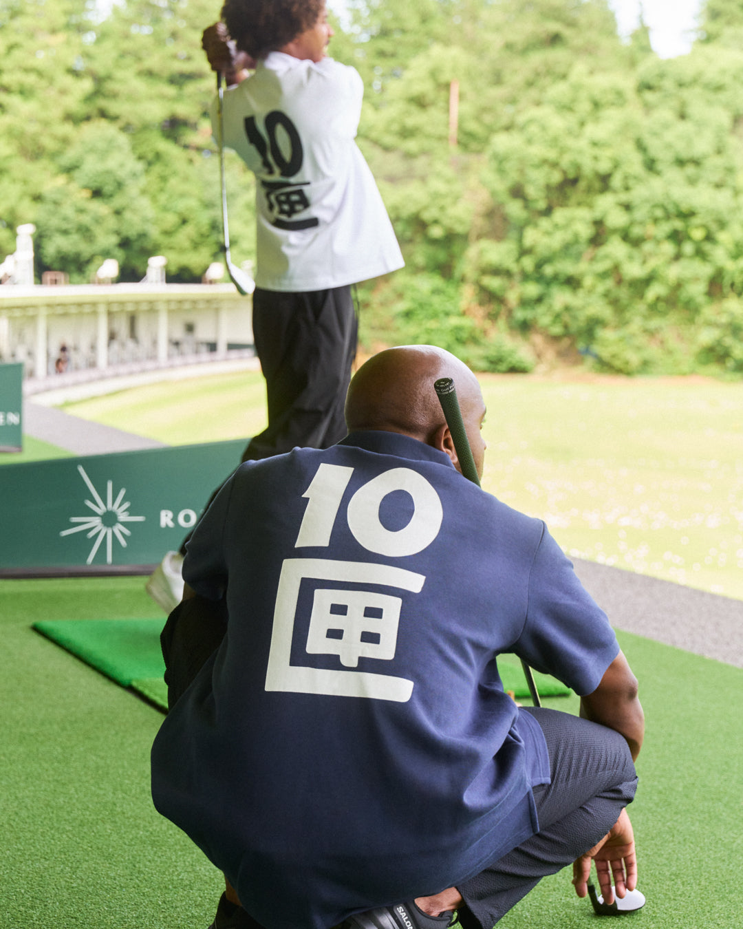 Local GOLF × 10匣 | OG Logos S/S POLO | Navy