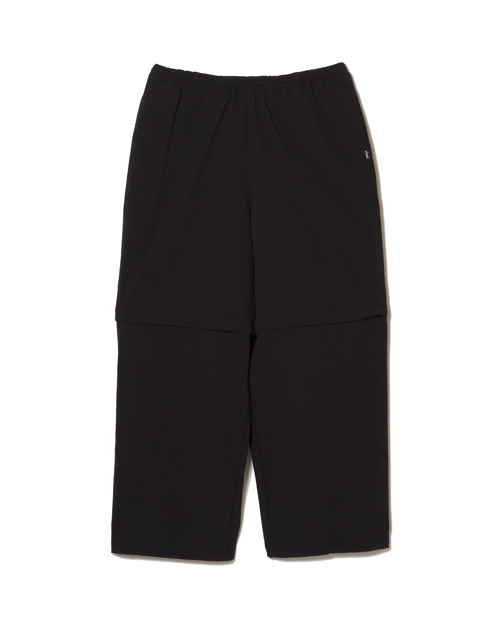 Convertible Stretch Nylon Jogger PANTS Black – Local GOLF