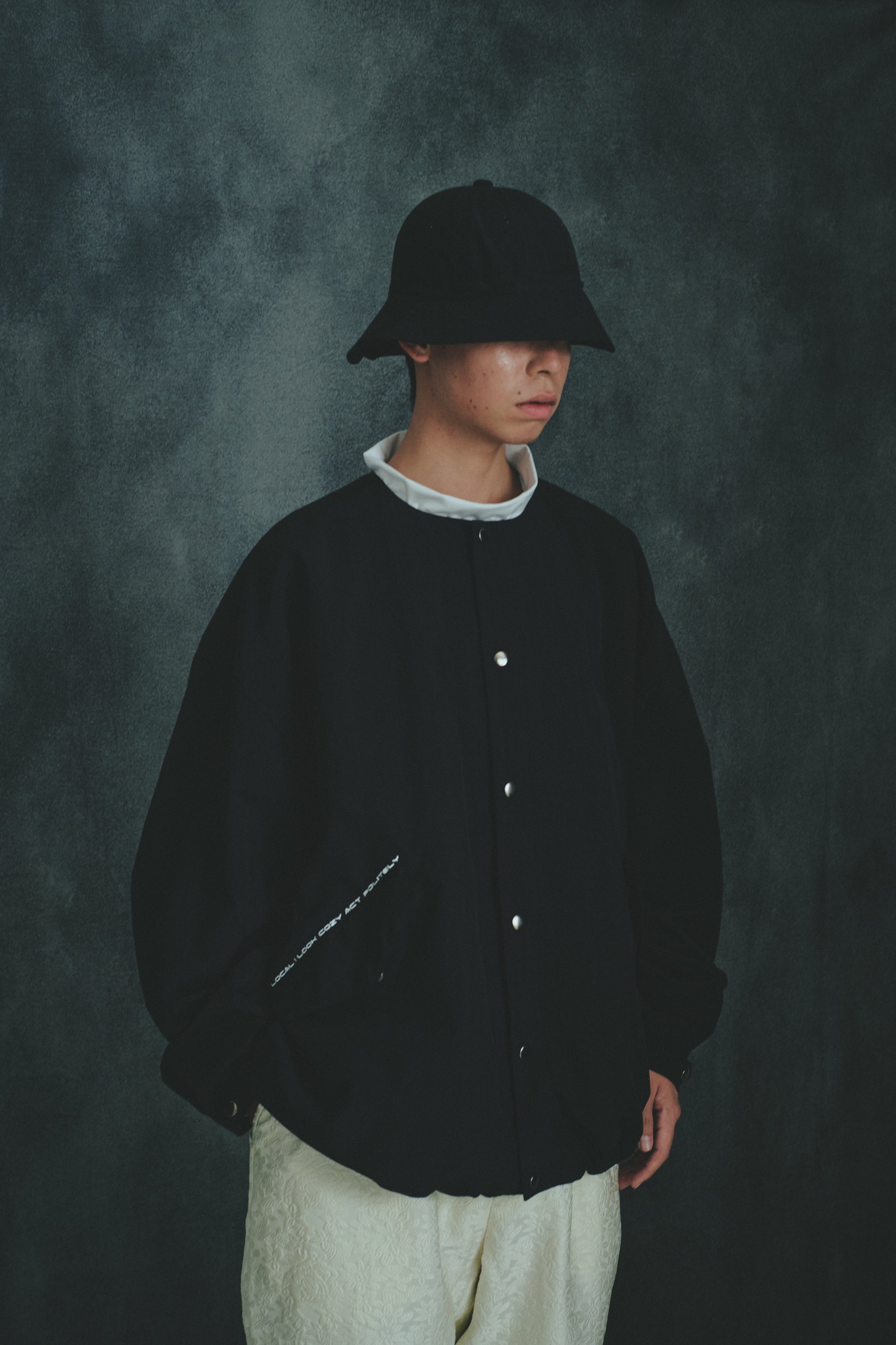 NO-COLLAR COACH JKT | Black – Local GOLF