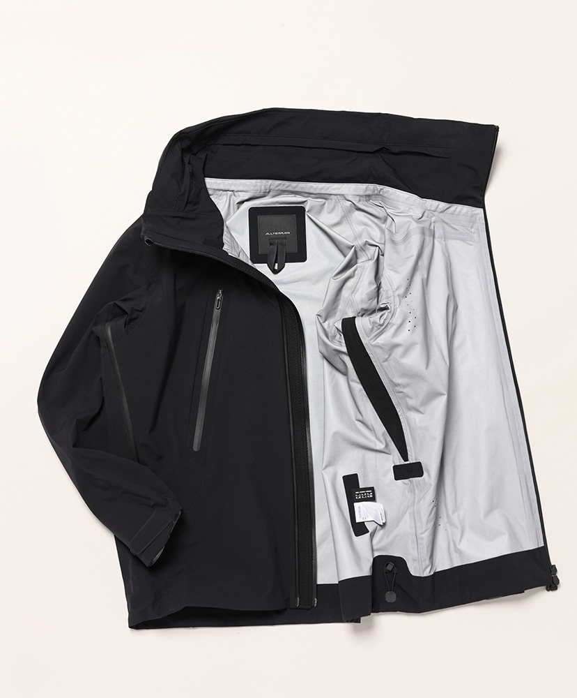 HARD SHELL JACKET CREAS(L(MEN) BK00/ブラック): DESCENTE ALLTERRAIN