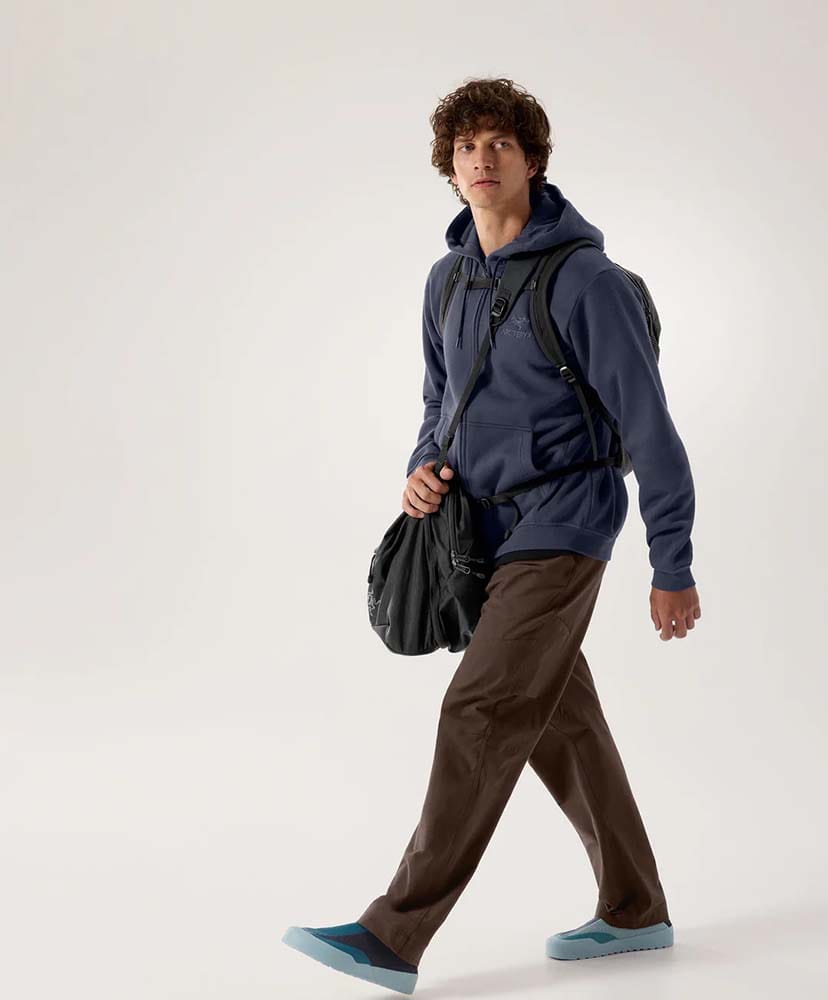 Emblem Fleece Full-Zip Hoody Men's(L(MEN) Black Sapphire/ブラック