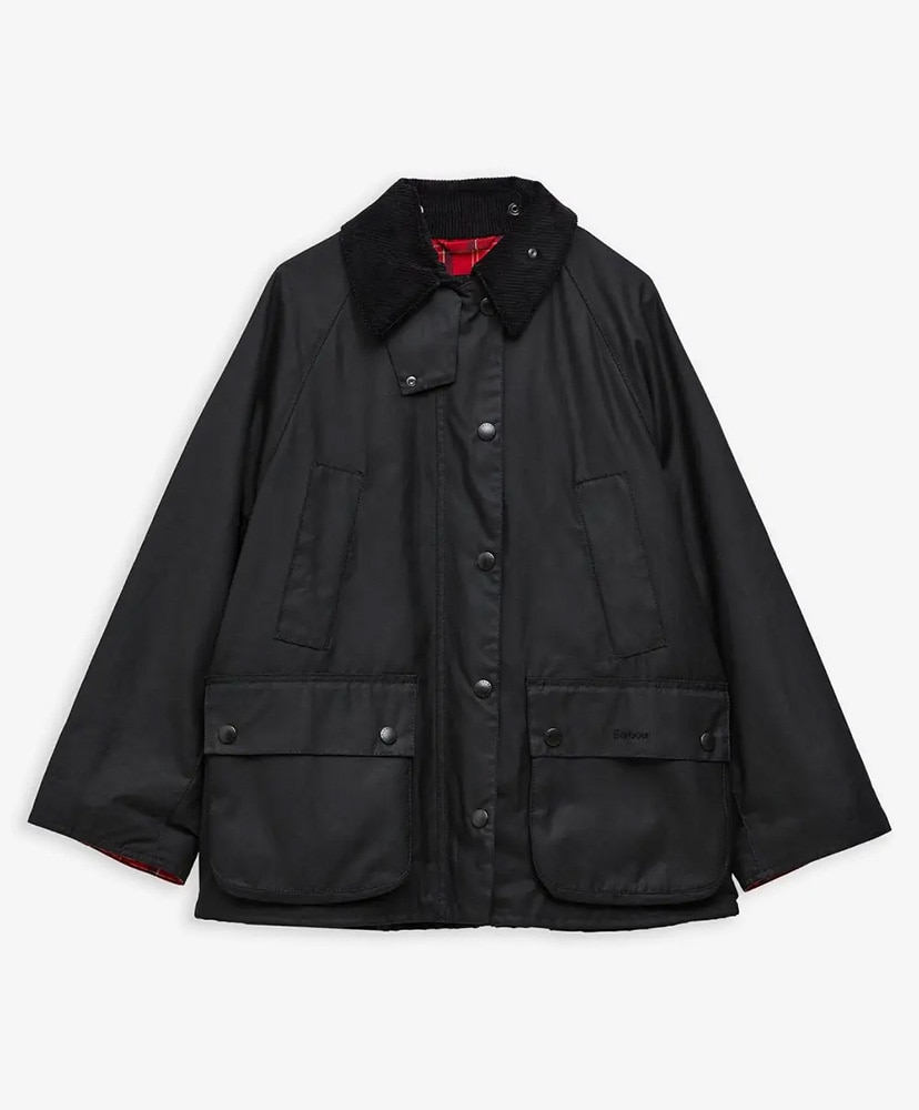 Women's Bedale Waxed Jacket(10(WOMEN) Black×Cardinal/BLK): Barbour