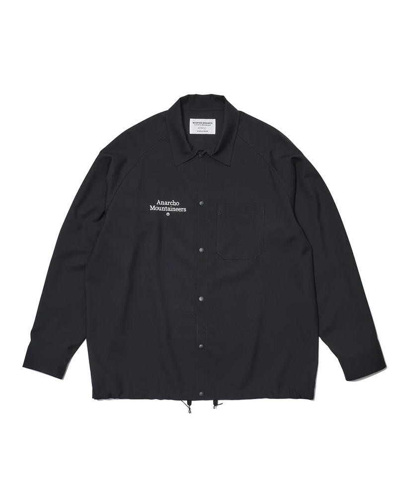Merino Coach Shirt(L(MEN) Black Watch/ブラックウォッチ): MOUNTAIN