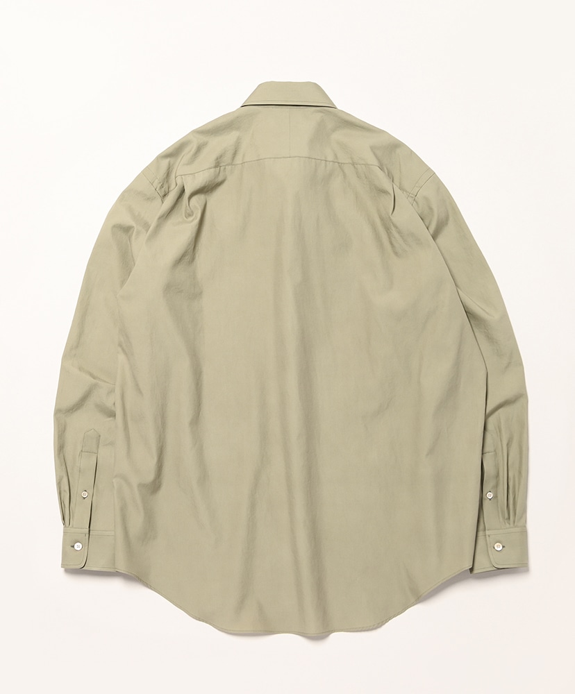 Washed Finx Twill Shirt(3(MEN) Light Blue/ライトブルー): AURALEE