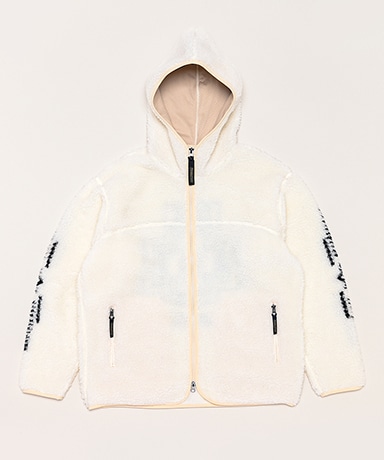 Boa Zip Hoodie (Unisex)(M Ivory/アイボリー): PENDLETON