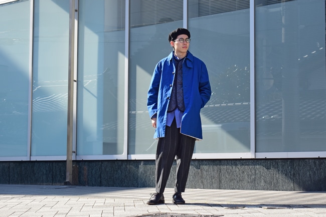 EEL[イール] 23SS サクラコート [ブルー]