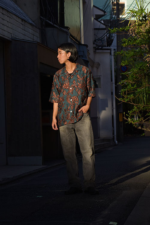 H.UNIT(エイチユニット)-DENIM PAINT 5P / BLK DENIM 5P