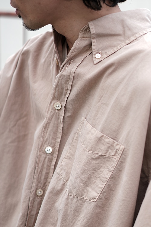 OUR LEGACY 25SS-BORROWED B.D SHIRT [Pink Voile]