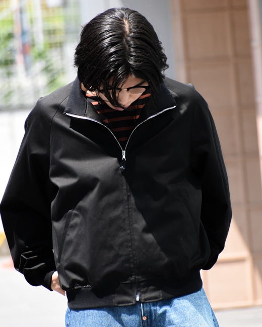 HERILL Cotton gabardine Weekend Jacket [Black]