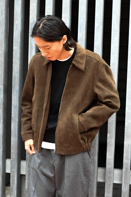 SEVEN BY SEVEN/セブンバイセブン Zip Up Leather Blouson - Kashmir