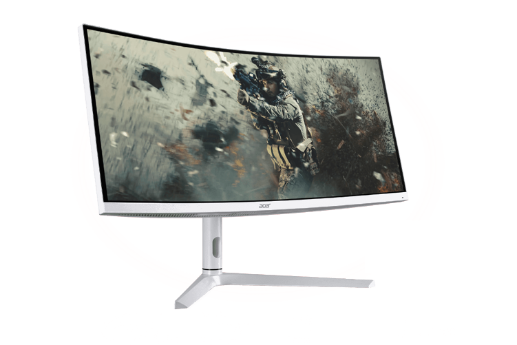 デスク周りをオシャレに！Acer Nitro XZ306CXwmiiiphxの白い魔法 | Lo