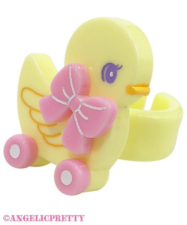 Chick-Chan Toy Ring by Angelic Pretty