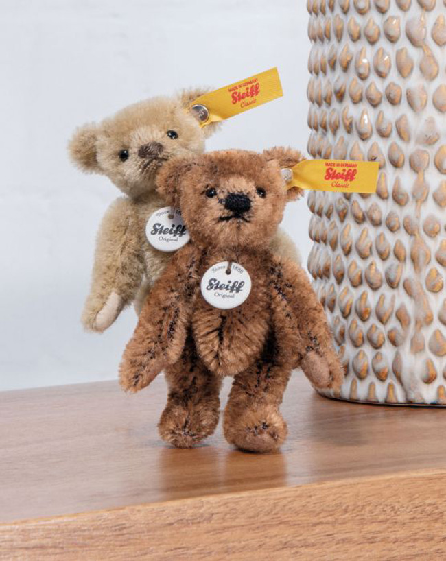 Steiff ミニ テディベア ブラウン EAN028151 - Steiff｜ シュタイフ