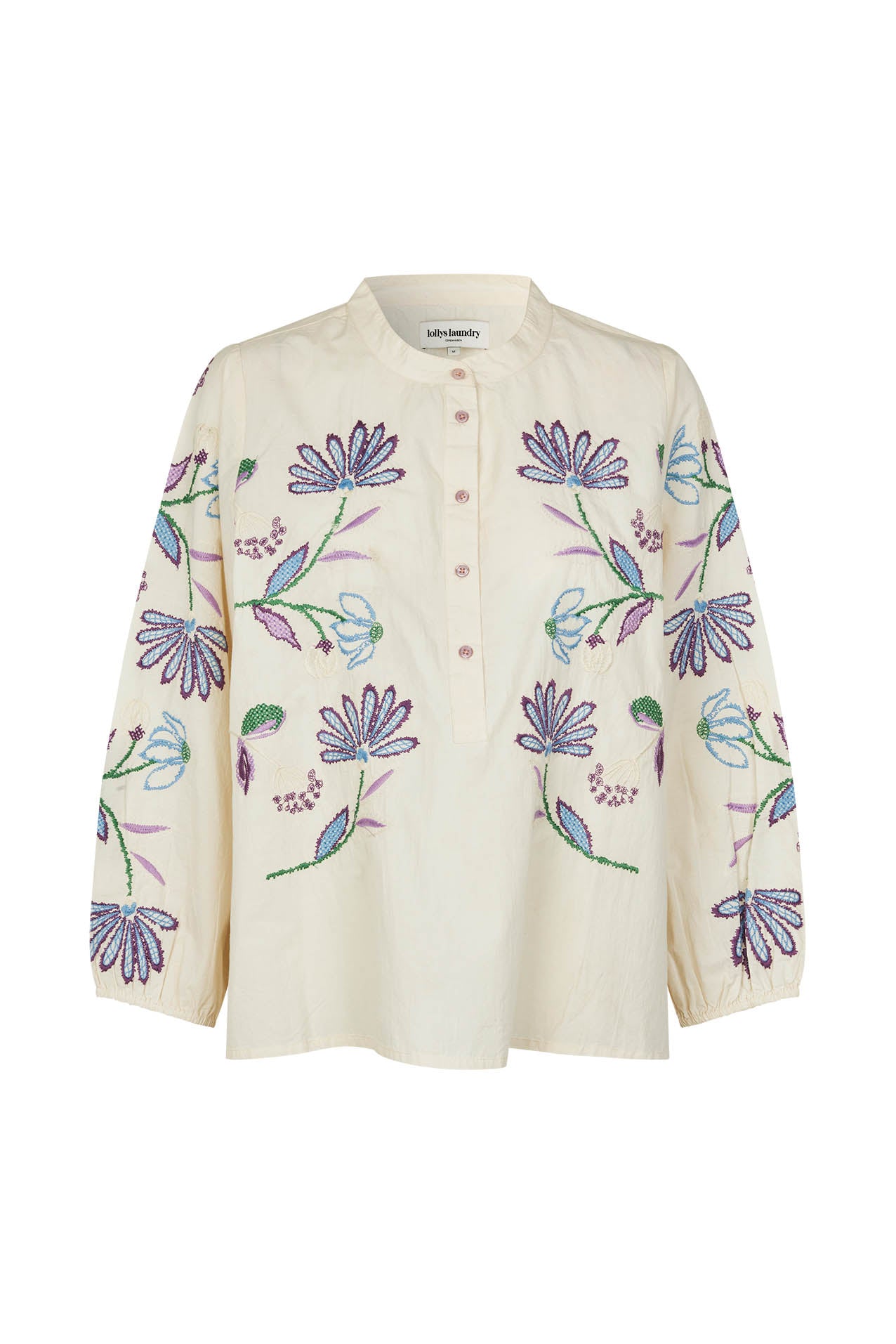 FaithLL Cotton Shirt with Embroidery | Lollys Laundry