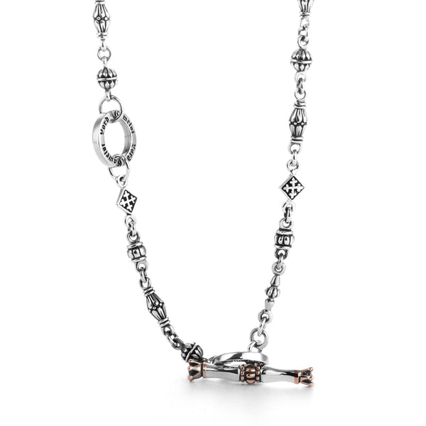 LC 344 UX CZ BKロードキャメロット(Lord Camelot)シルバーネックレス