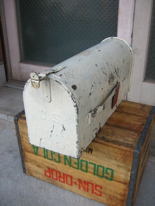 U.S.MAIL BOX アメリカ ポスト メールボックス メタル シャビー