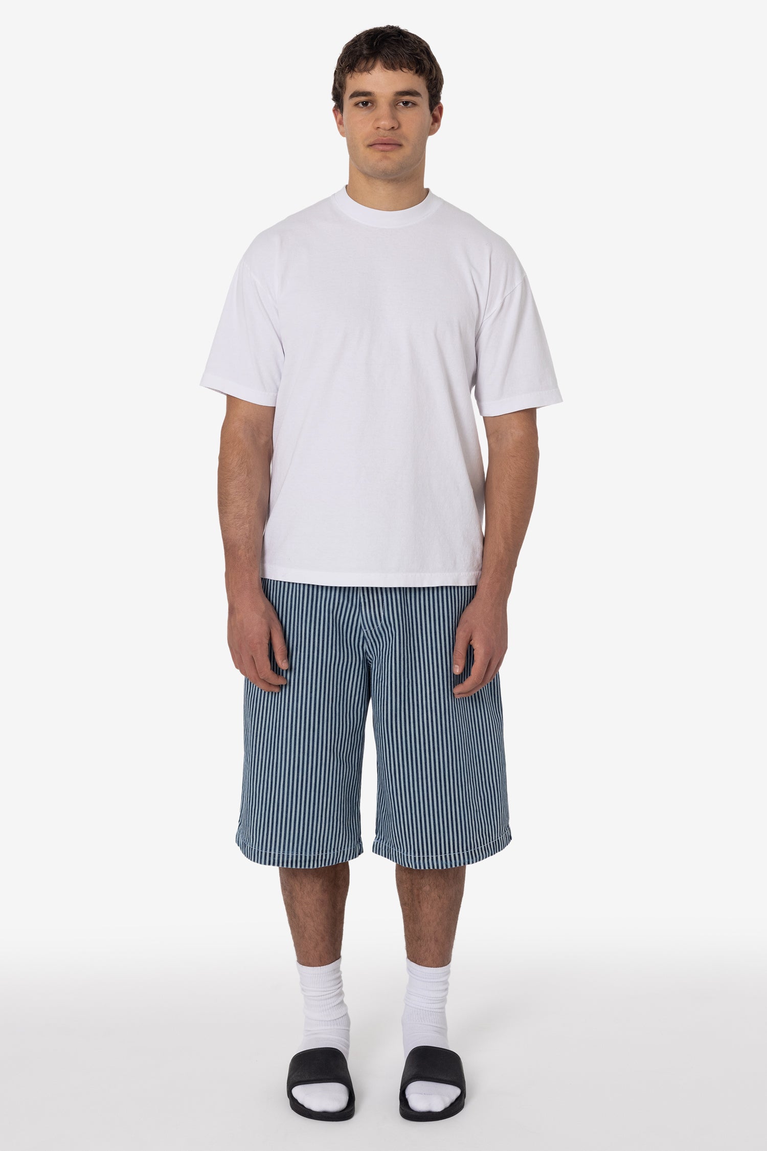RDN465 - 10oz. Denim Baggy Long Short – Los Angeles Apparel