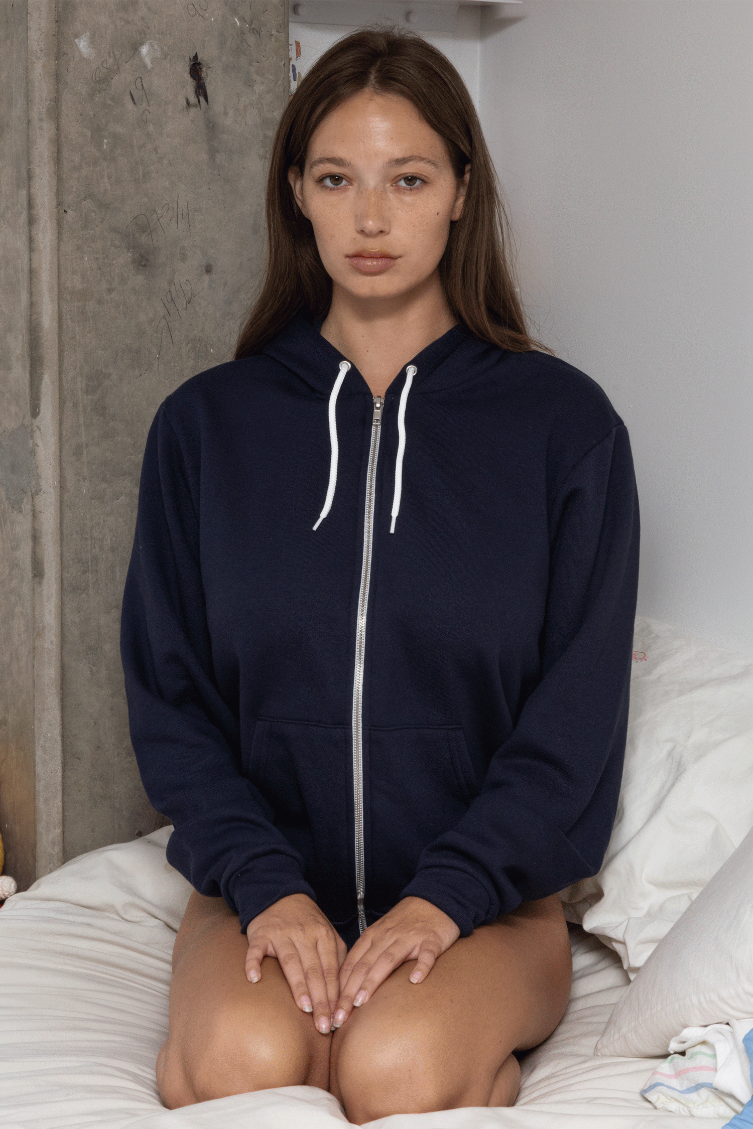 F97 - Flex Fleece Zip Up Hoodie – Los Angeles Apparel