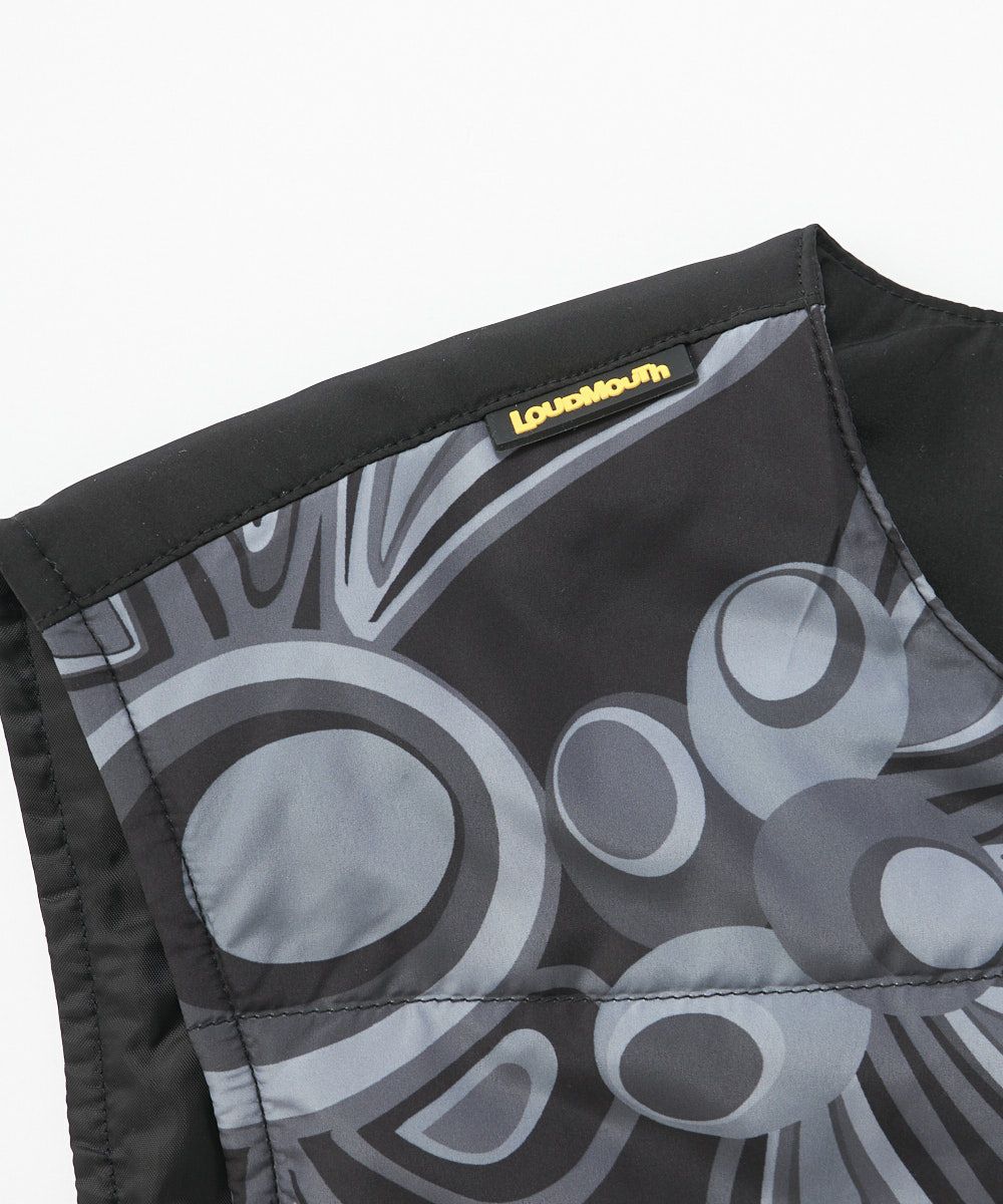 メンズ HOTOPIA中綿電熱ベスト Shagadelic Silver シャガデリック