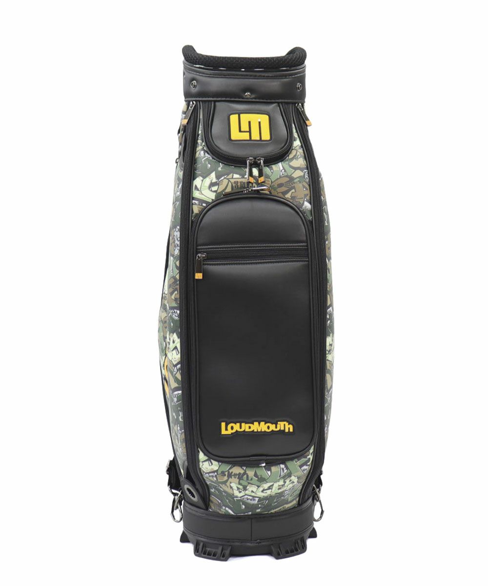 キャディバッグ 9型 Tags Camo/タグスカモ | LOUDMOUTH JAPAN