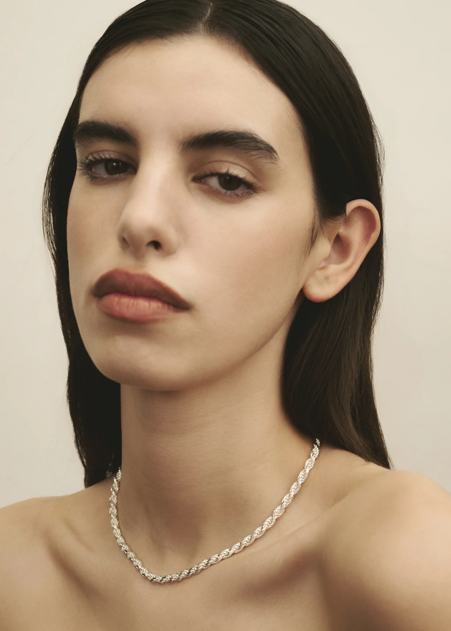 5 mm Ligo Necklace - Silver - Louis Abel